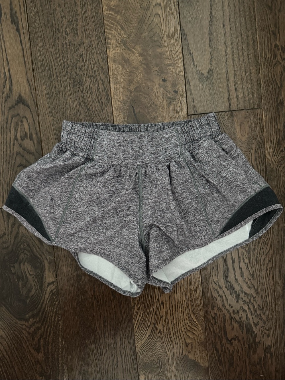 lululemon athletica Heather Gray Athletic Shorts